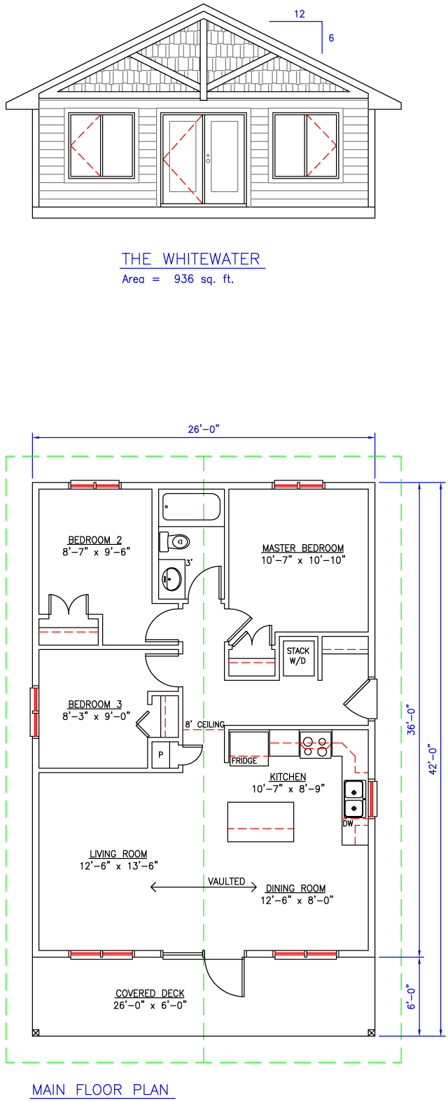 WHITEWATER PRE-DESIGN Floor Plan