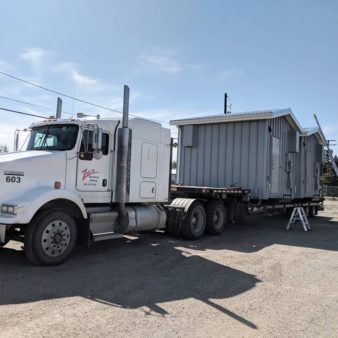 SaskTel Sheds