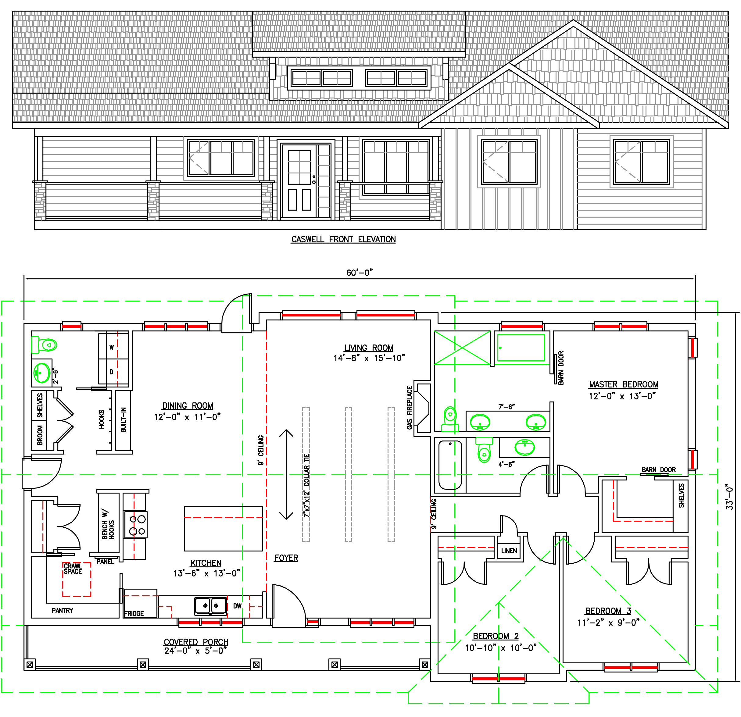 CASWELL Floor Plan