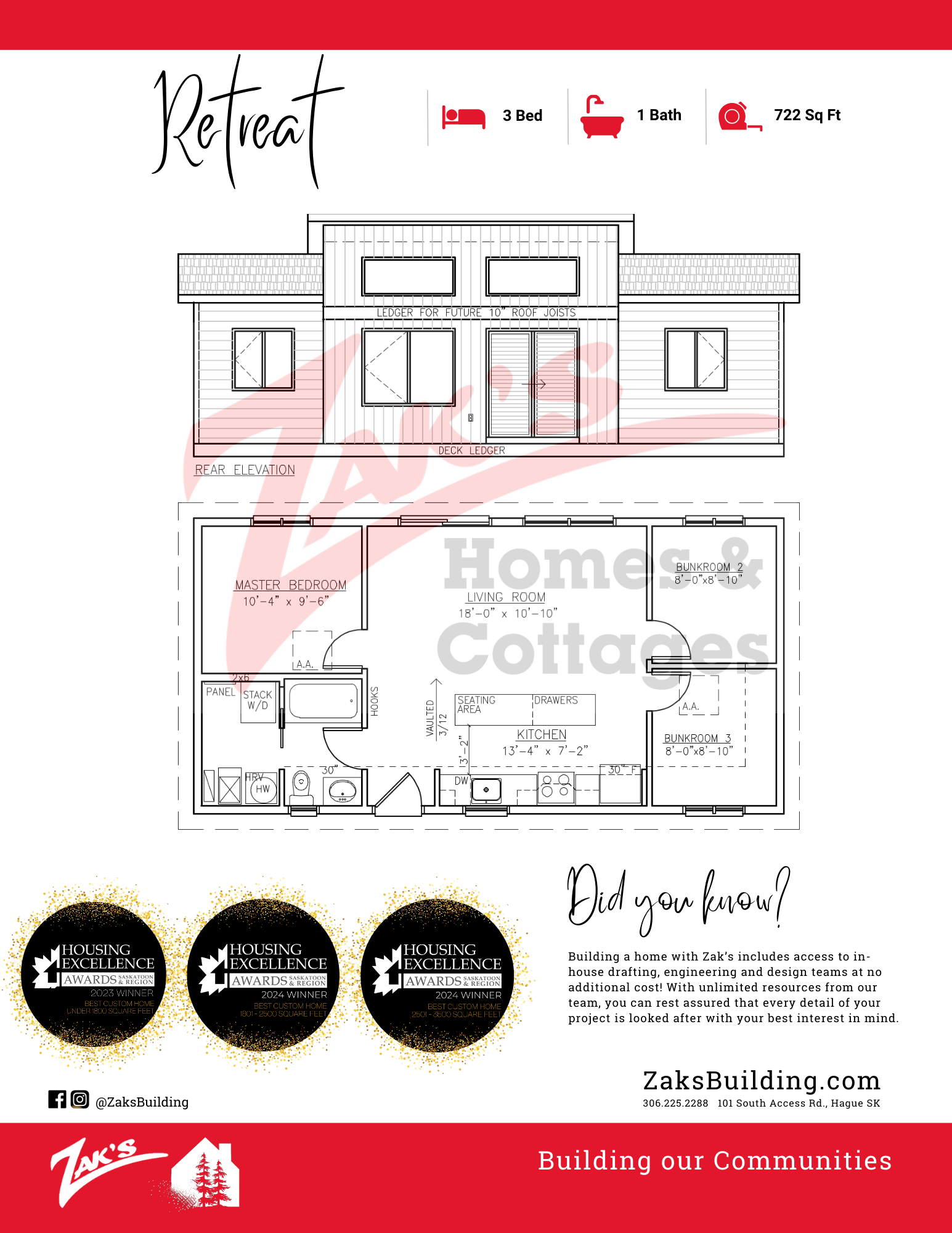 RETREAT SIMPLE HOME Floor Plan